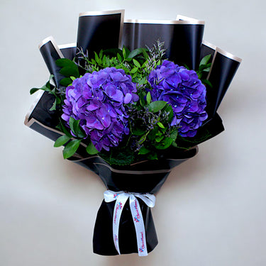 Purple Hydrangea luxurious Bouquet